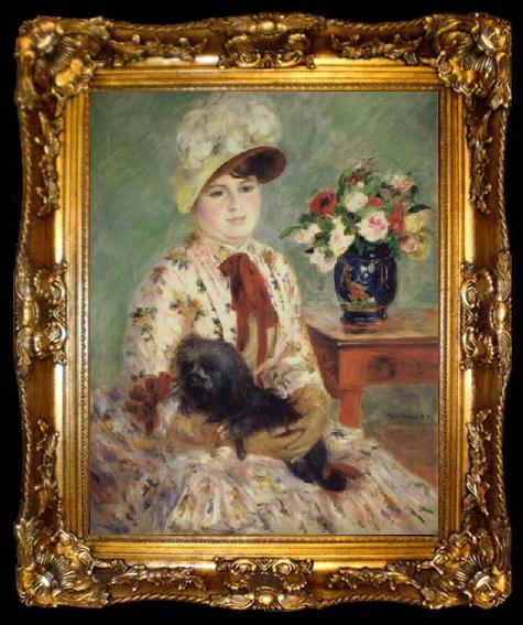framed  Pierre Renoir Madame Hagen, ta009-2